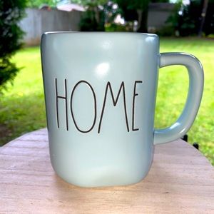 Rae Dunn Light Blue Home Mug